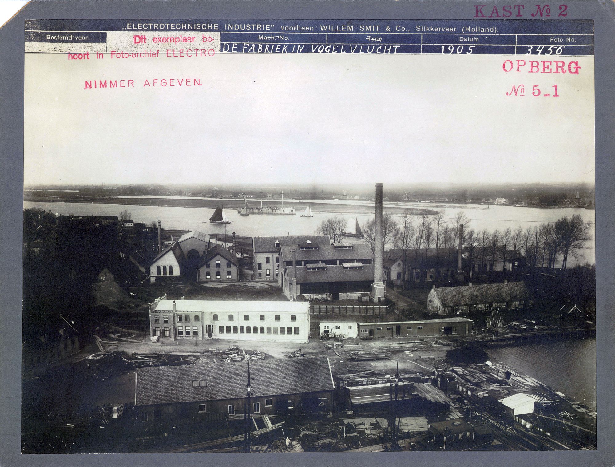 Fabriek Smit Slikkerveer 1905